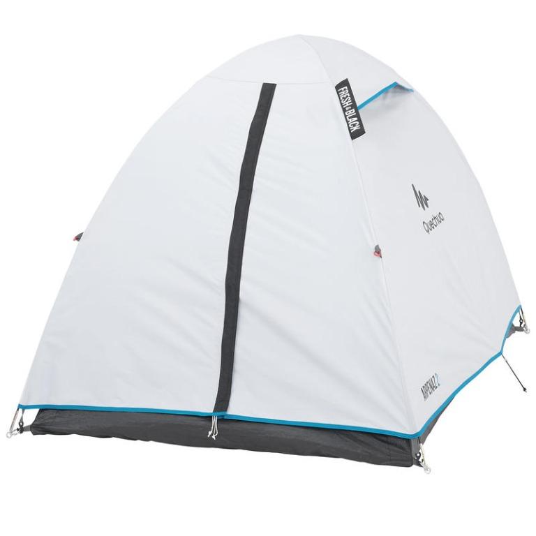 2person Camping Tent Quechua Arpenaz 2 by Decathlon, Sports