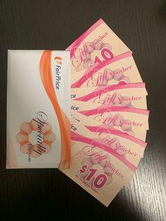 $2000 NTUC FAIRPRICE VOUCHERS