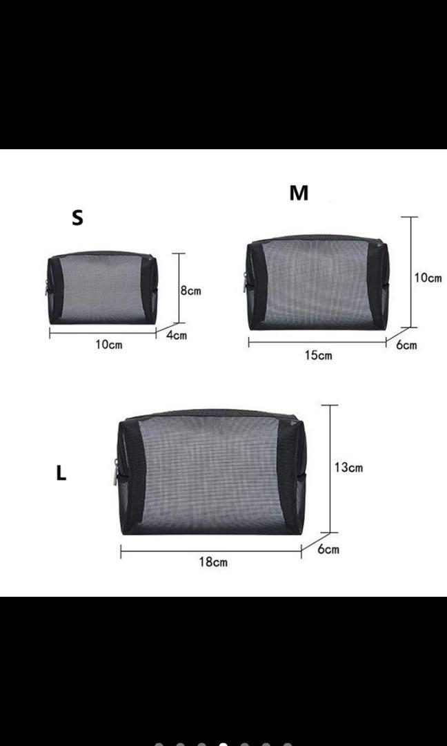 3 pc Mesh Travel Organizer Set, Furniture & Home Living, Home