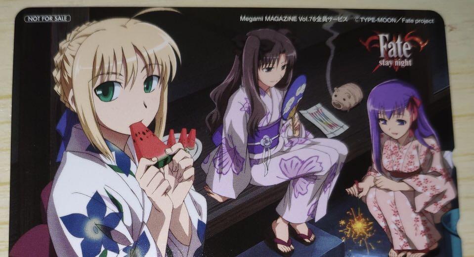 稀有fate Stay Night 50度日本公用電話卡saber 間桐櫻遠坂凜 玩具 遊戲類 玩具 Carousell 稀有fate Stay Night 50度日本公用電話卡saber 間桐櫻遠坂凜 玩具 遊戲類 玩具 Carousell
