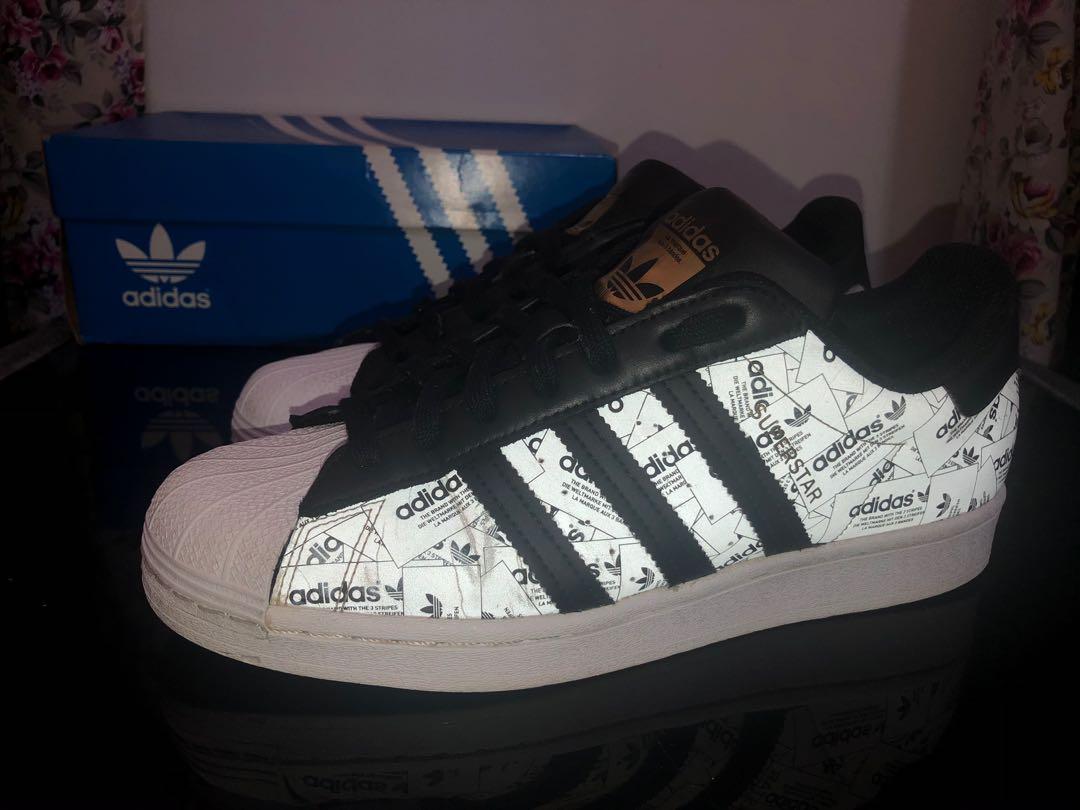 Adidas Superstar Label Collage Reflective