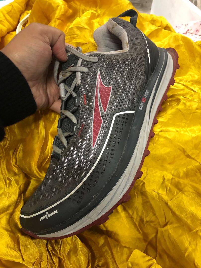 Altra Timp IQ Charcoal Red Trail Running Men s Fashion Footwear Sneakers on Carousell