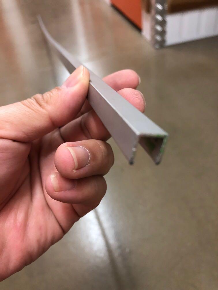 Aluminum U bar, Everything Else on Carousell