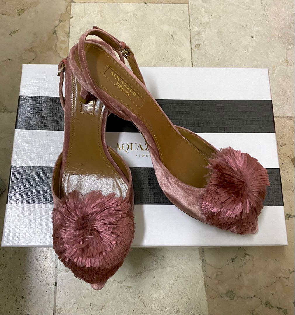 Aquazzura powder puff sale new arrivals