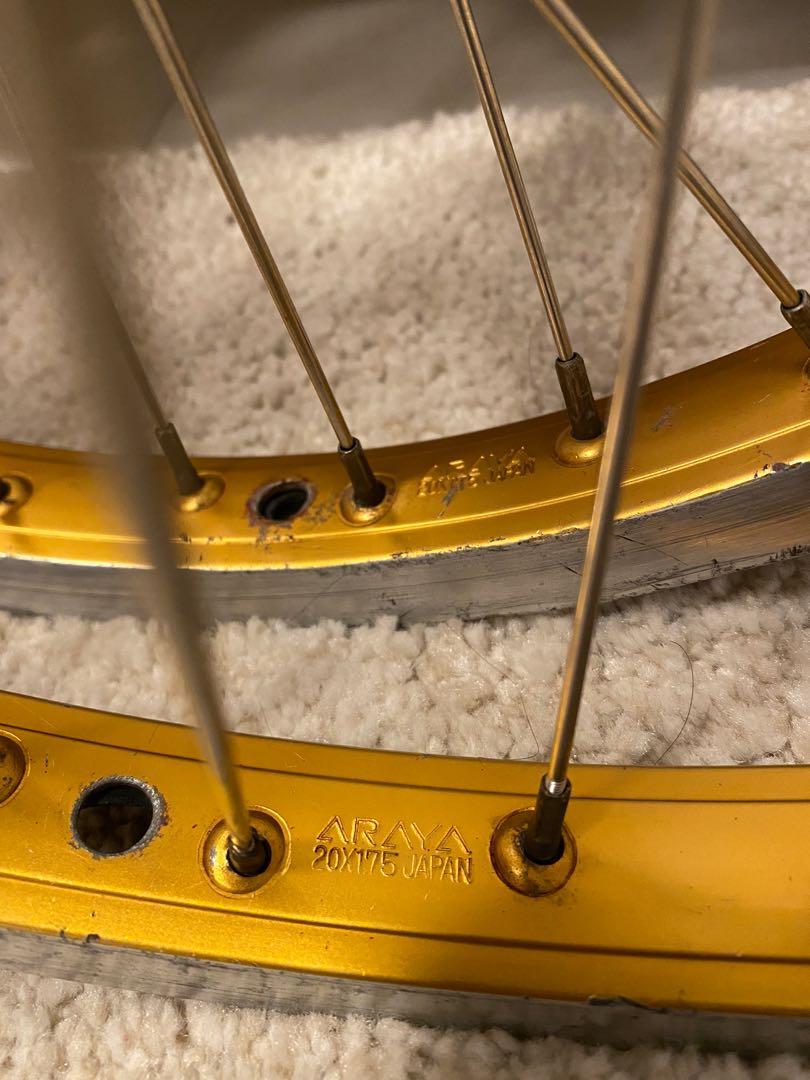 Araya 7x shop rims