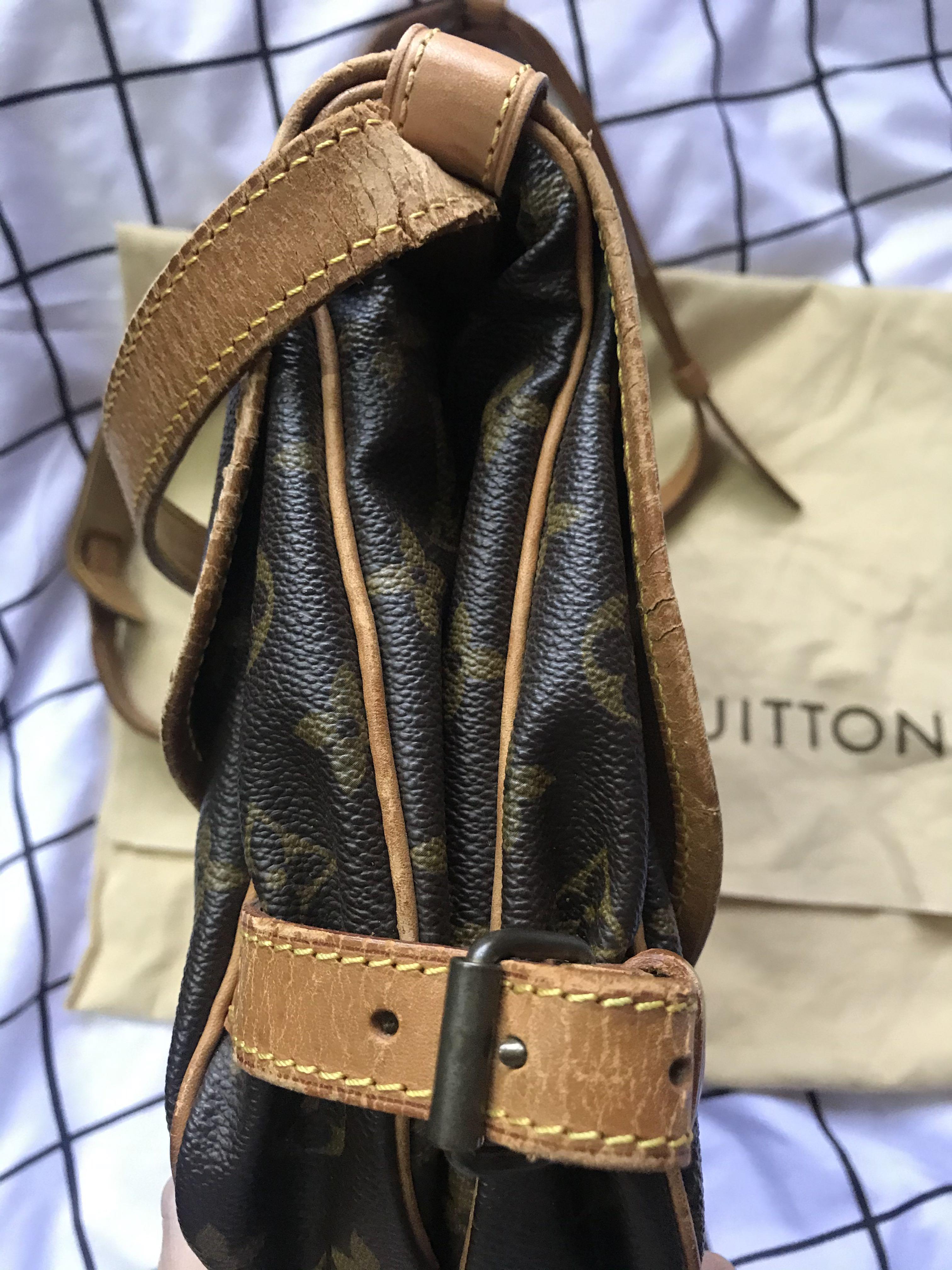 Authentic Vintage Louis Vuitton Saumur 30 Monogram