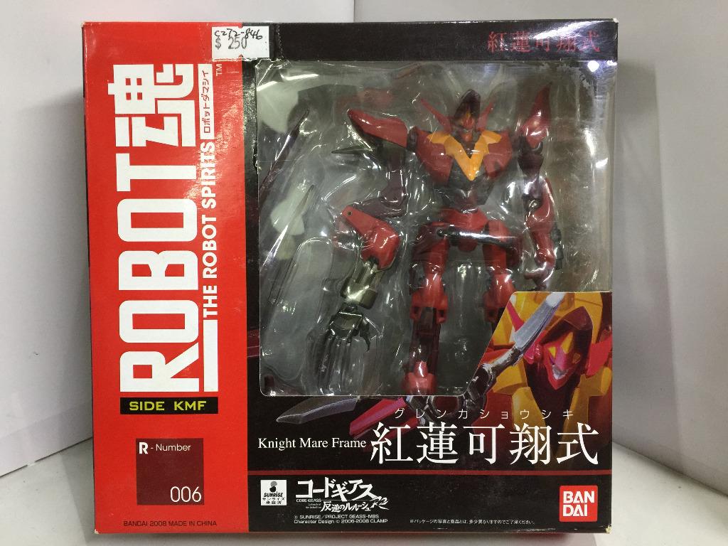 BANDAI ROBOT 魂006 KNIGHT MARE FRAME 紅蓮可翔式(56916) (C272-846