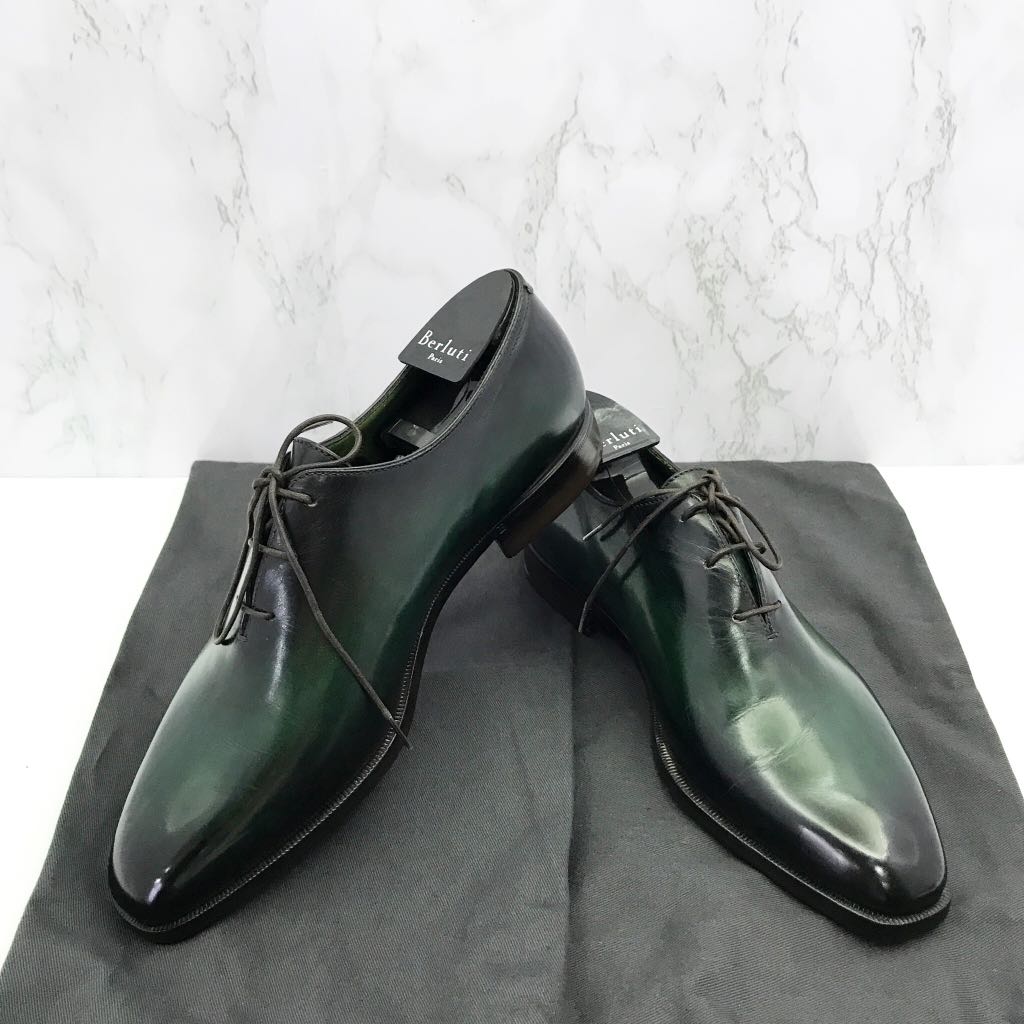 Mens cheap green shoes