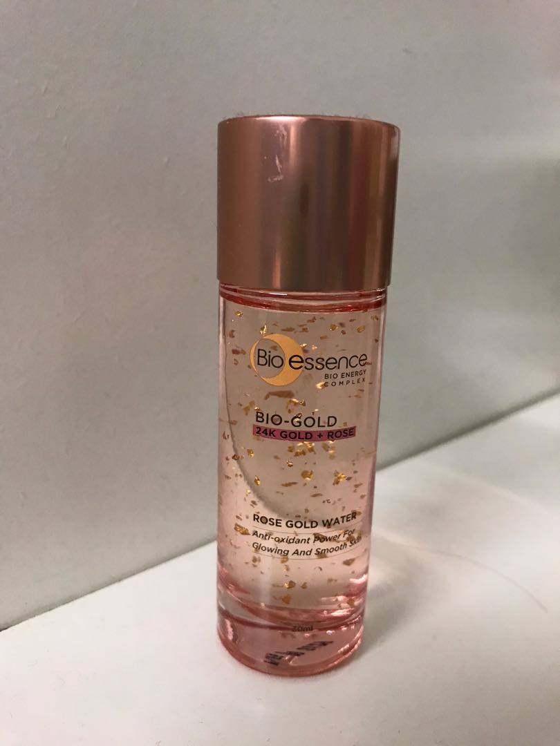 Bio Essence Rose Gold Water Health Beauty Skin Bath Body On Carousell