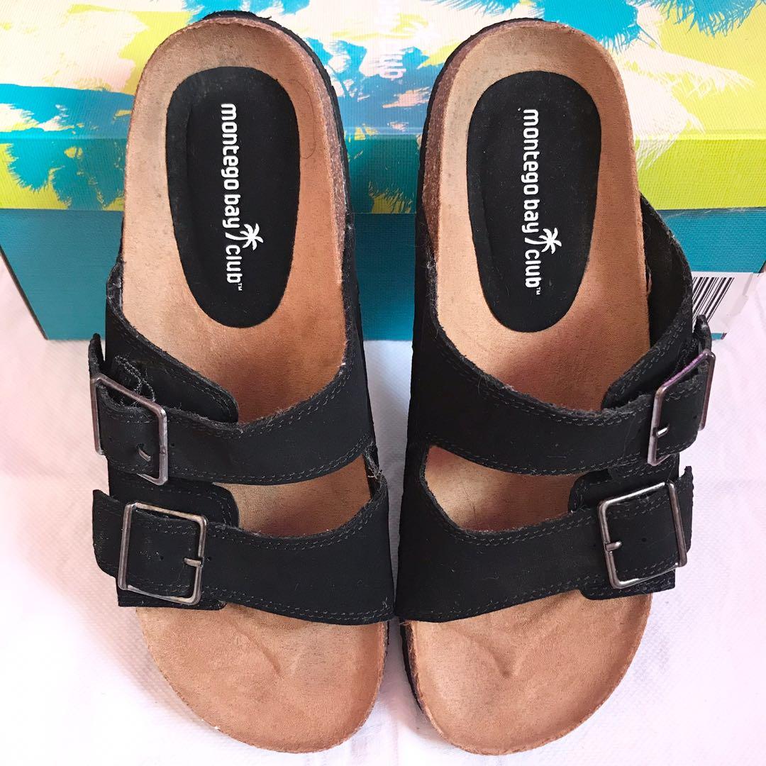 Birkenstock Look-alike Flats/Sandals, Women's Fashion, Footwear, Flats ...