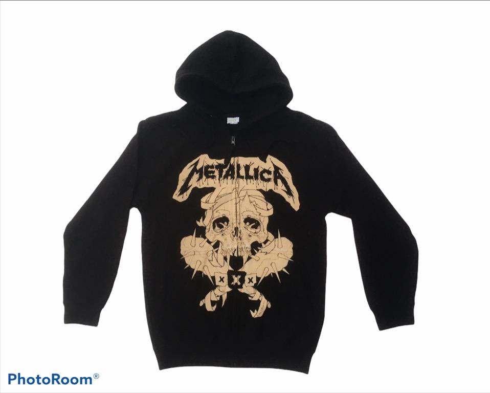 BNWOT RARE METALLICA PUSHEAD FILLMORE TOUR Zip Up Hoodie Men s