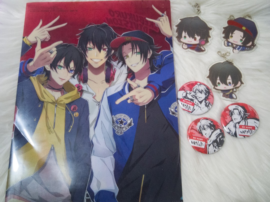 Busters Bros Hypmic Merch Set - Hypnosis Mic [OFFICIAL], Hobbies & Toys ...