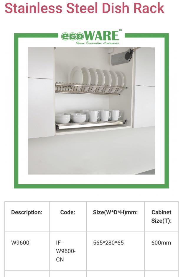 Cabinet Dish Rack Kitchen Appliances On Carousell