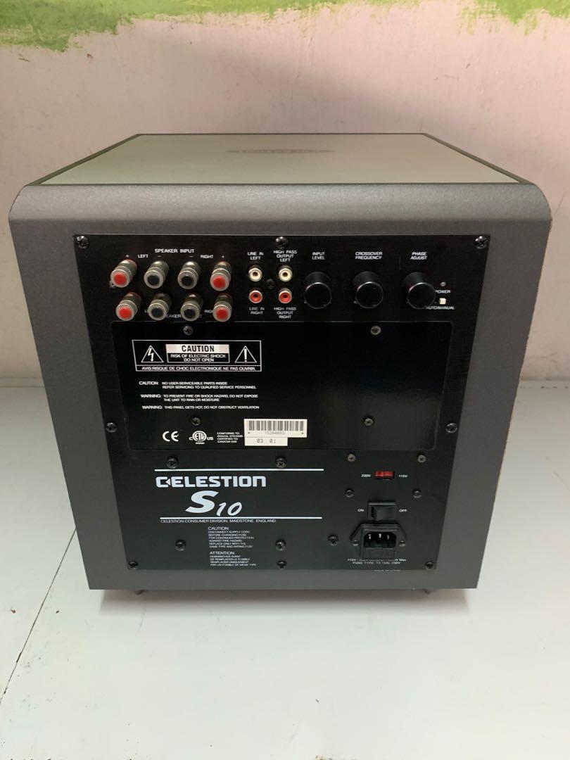 Celestion shop s10 subwoofer