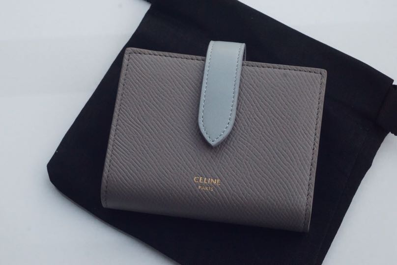 Celine small clearance strap wallet