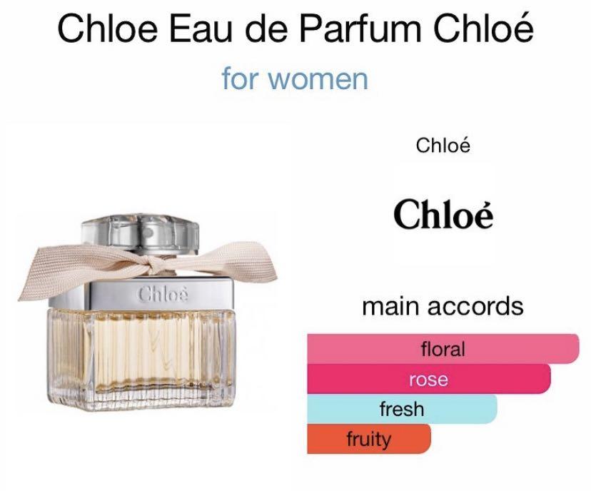 Chloe Eau De Parfum Beauty Personal Care Fragrance Deodorants On Carousell