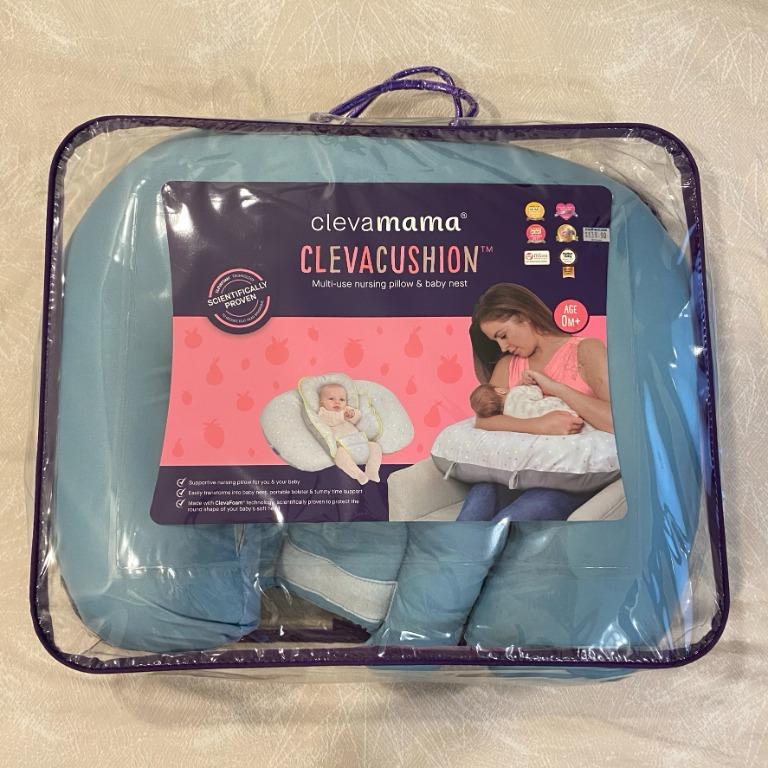Clevamama clevacushion nursing pillow & baby nest clearance
