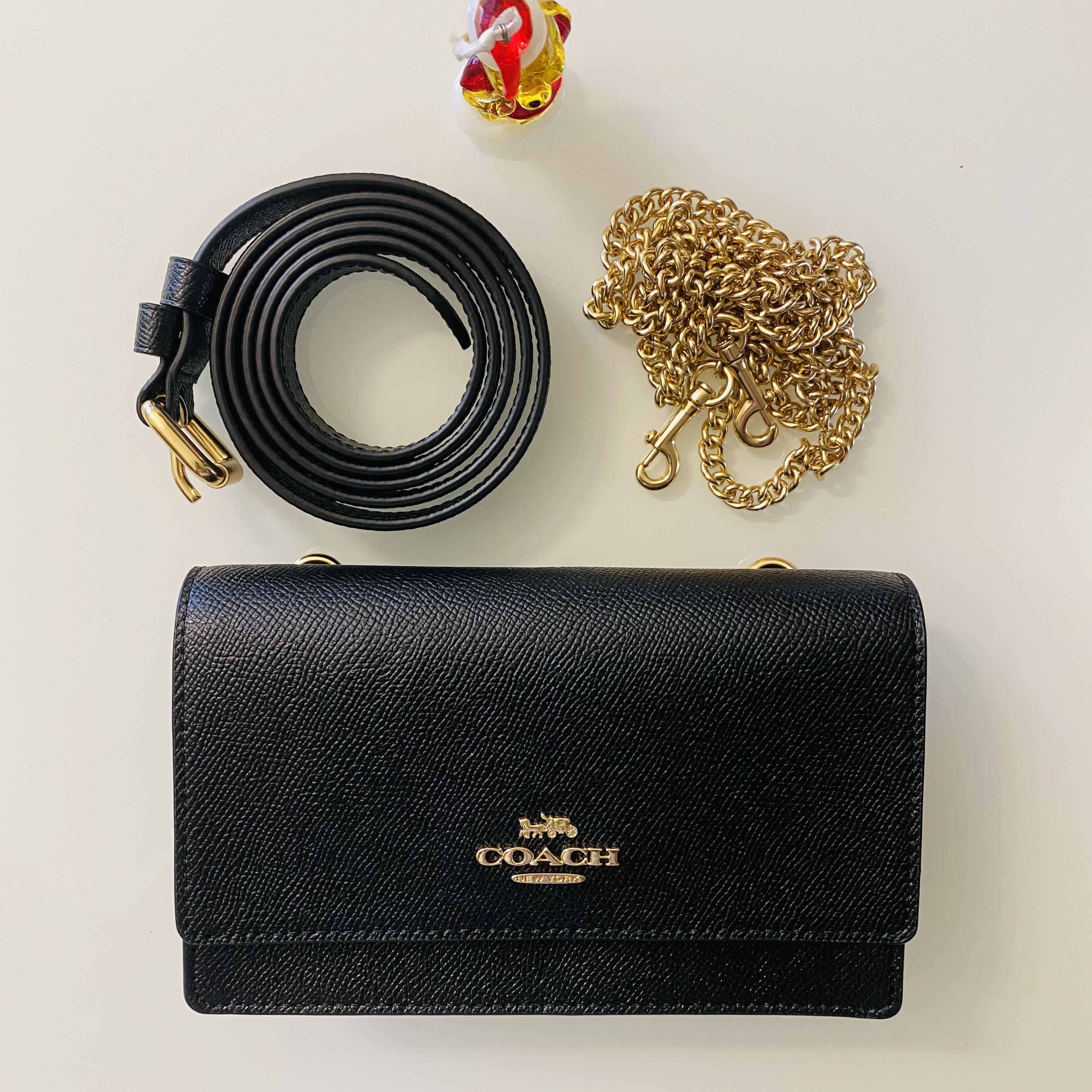 Coach sling chain bag hot sale