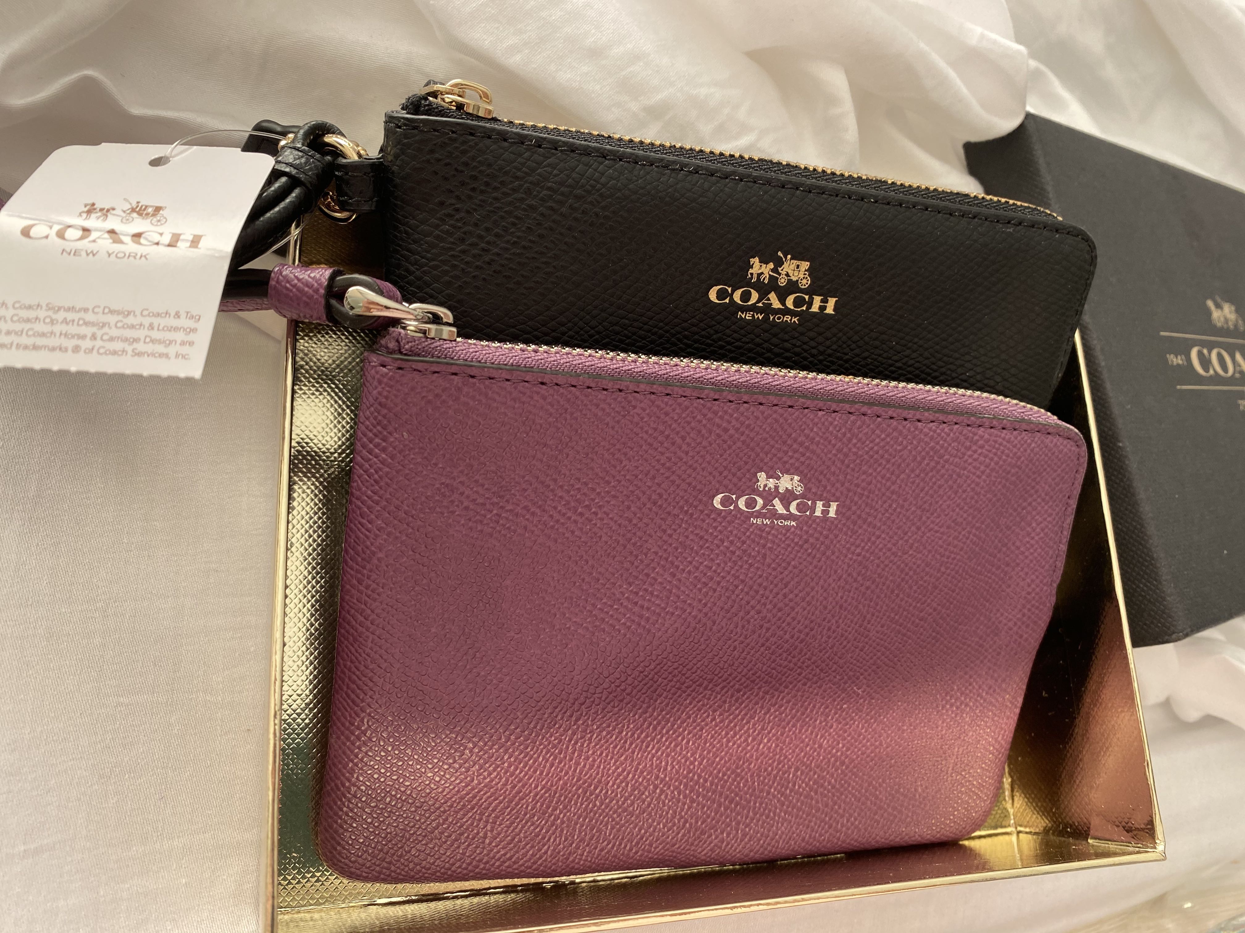wallet purse coach