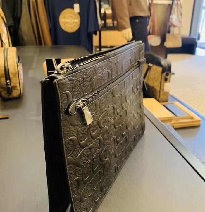 Coach structured online pouch
