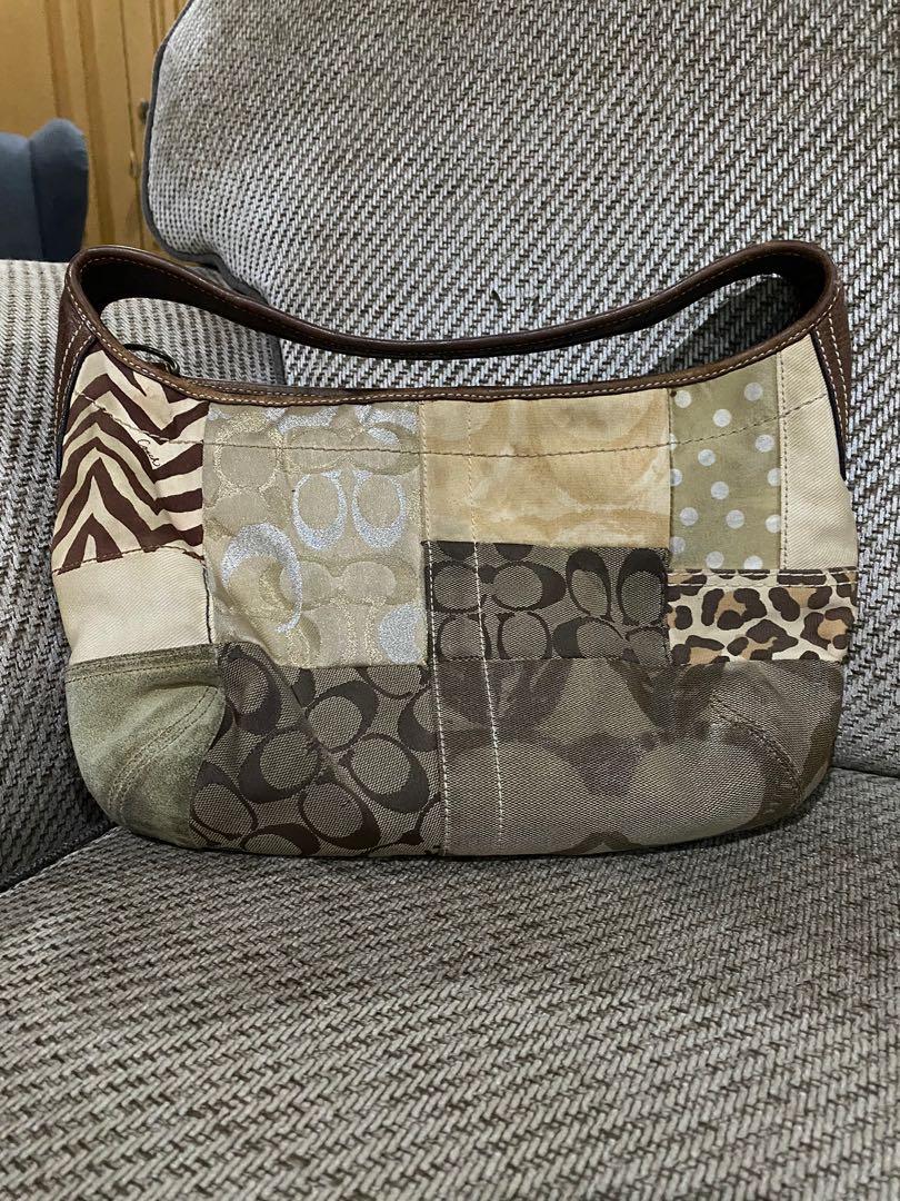 Coach patchwork cheap purse collection