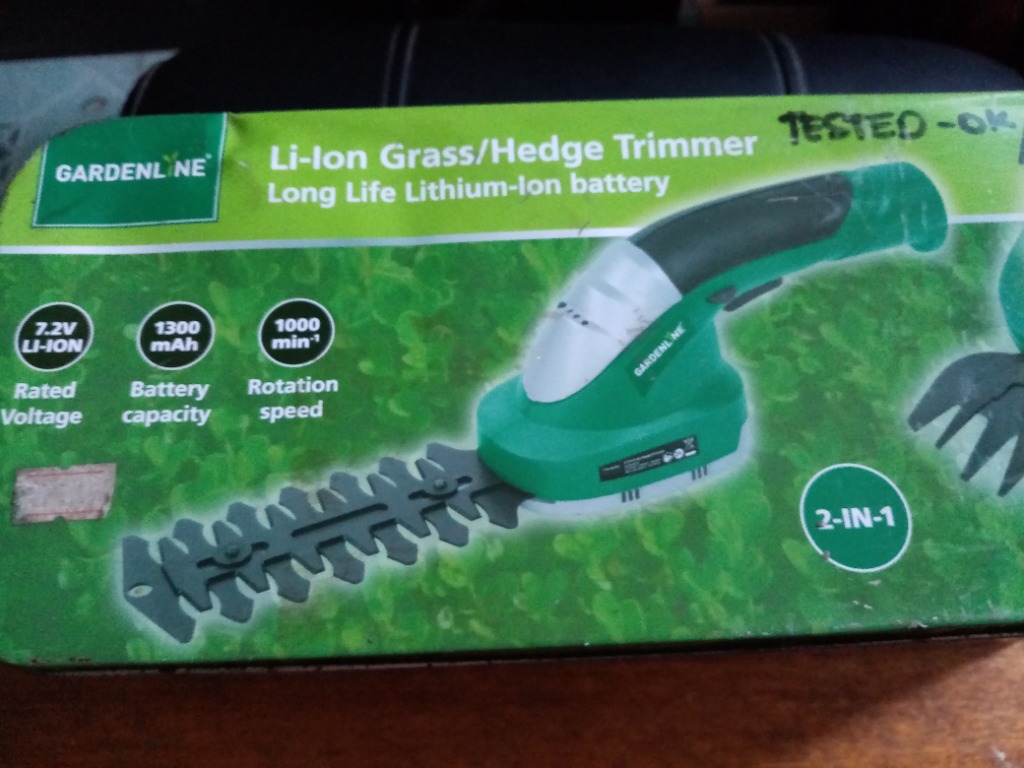 grass and hedge trimmer cordless