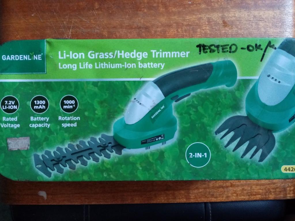 gardenline 20v cordless line trimmer manual