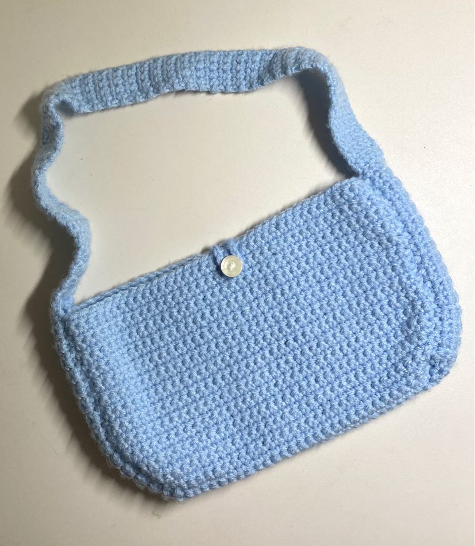 crochet baguette bag handmade Hobbies Toys Stationery Craft