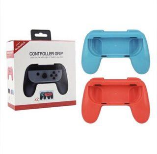 For Nintendo Switch Dobe Controller Girp (2 pc red and blue)