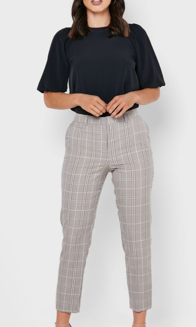 Dorothy Perkin's Checkered Trousers 