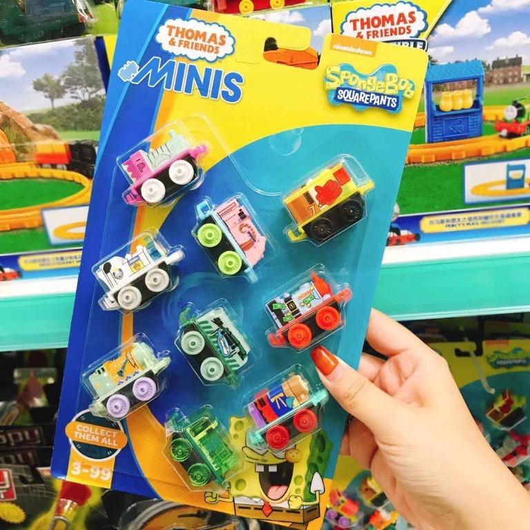 Thomas minis shop spongebob 9 pack