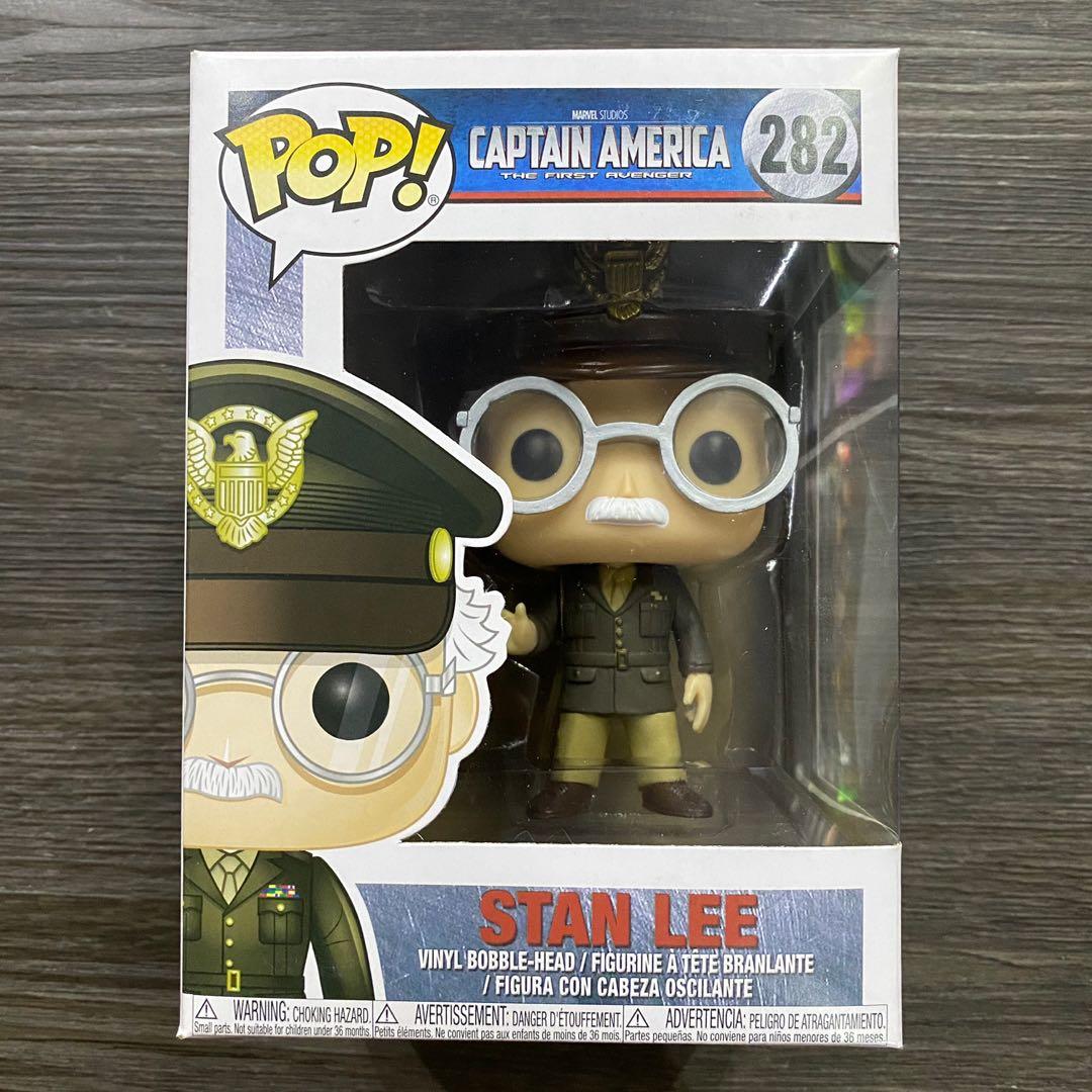 Funko Pop 282 Marvel Captain America The First Avenger Stan Lee Hobbies Toys Toys Games On Carousell