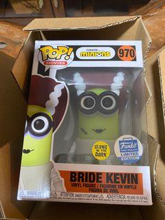 Funko Pop Bride Kevin (Glows In The Dark) Minions