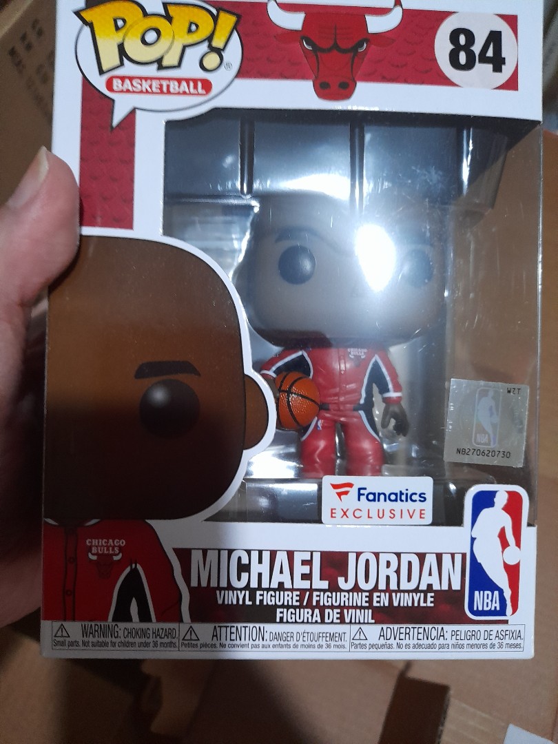 Funko pop Michael Jordan jumpsuit fanatics exclusive Hobbies