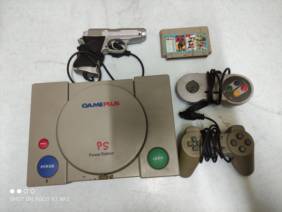 Game plus power station, Video Gaming, Video Game Consoles, PlayStation on  Carousell