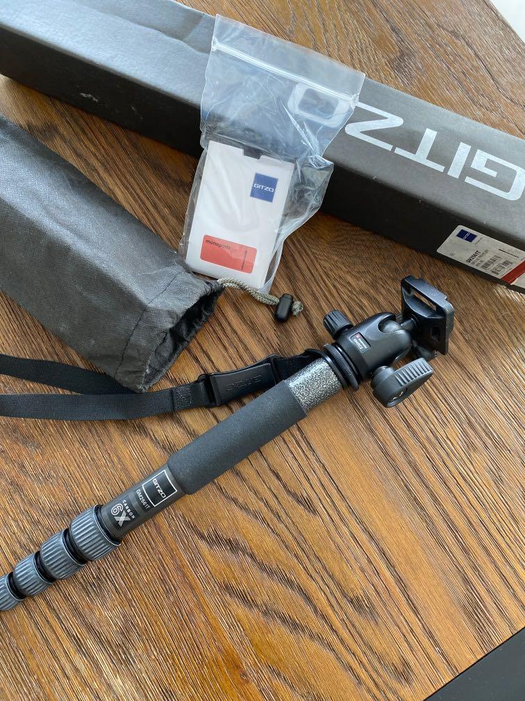 Gitzo GM4562 Monopod pour Appareil Photo Carbone 1/4 3/8