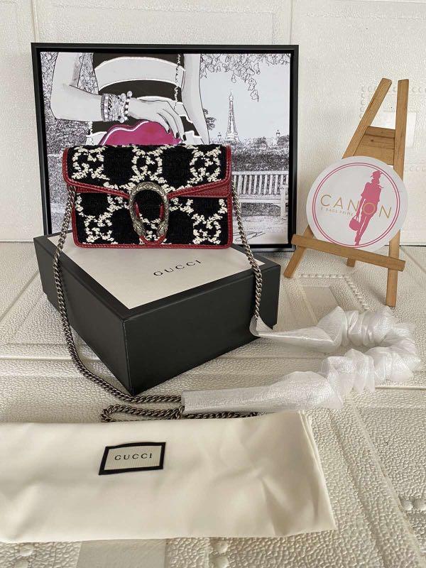 Gucci dionysus tweed discount mini