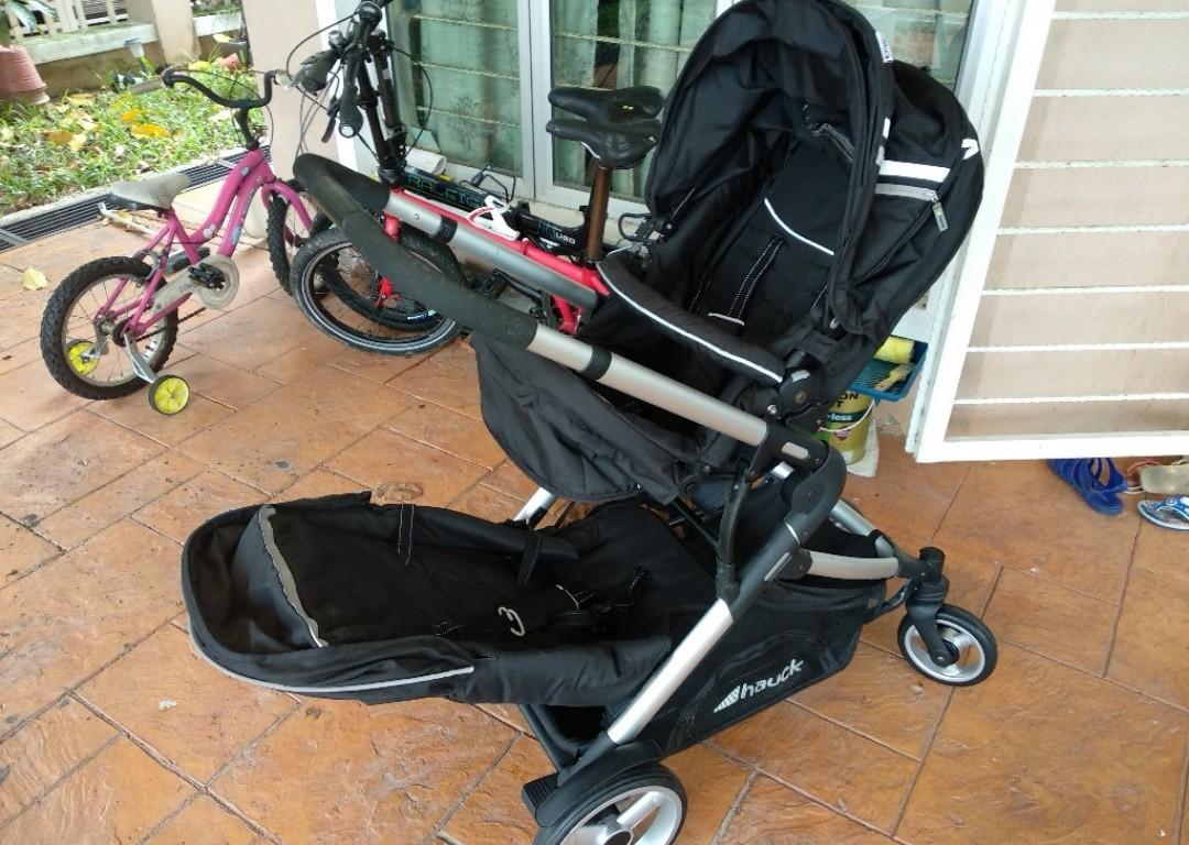 Hauck Duett Double Twins Baby Strollers Babies Kids Strollers Bags Carriers On Carousell