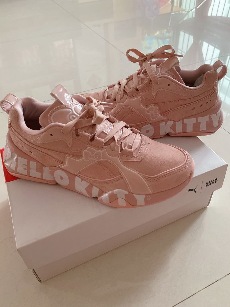 Hello Kitty Puma shoes Women s Fashion Footwear Sneakers on Carousell