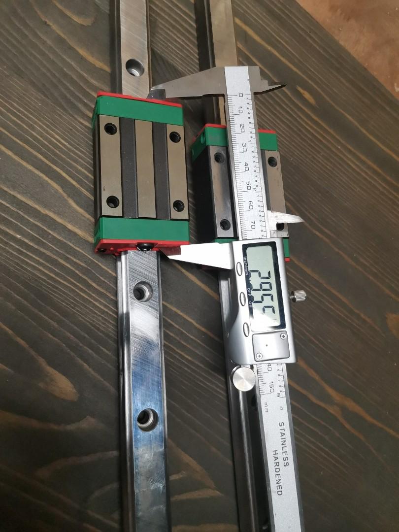 HGH20CA Linear Guide Rail 400mm/40cm Hg20 sliding block, Hobbies & Toys