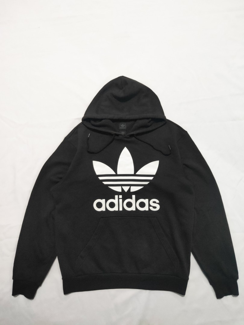 Hoodie Adidas Trefoil Second, Fesyen Pria, Pakaian , Baju Luaran di  Carousell