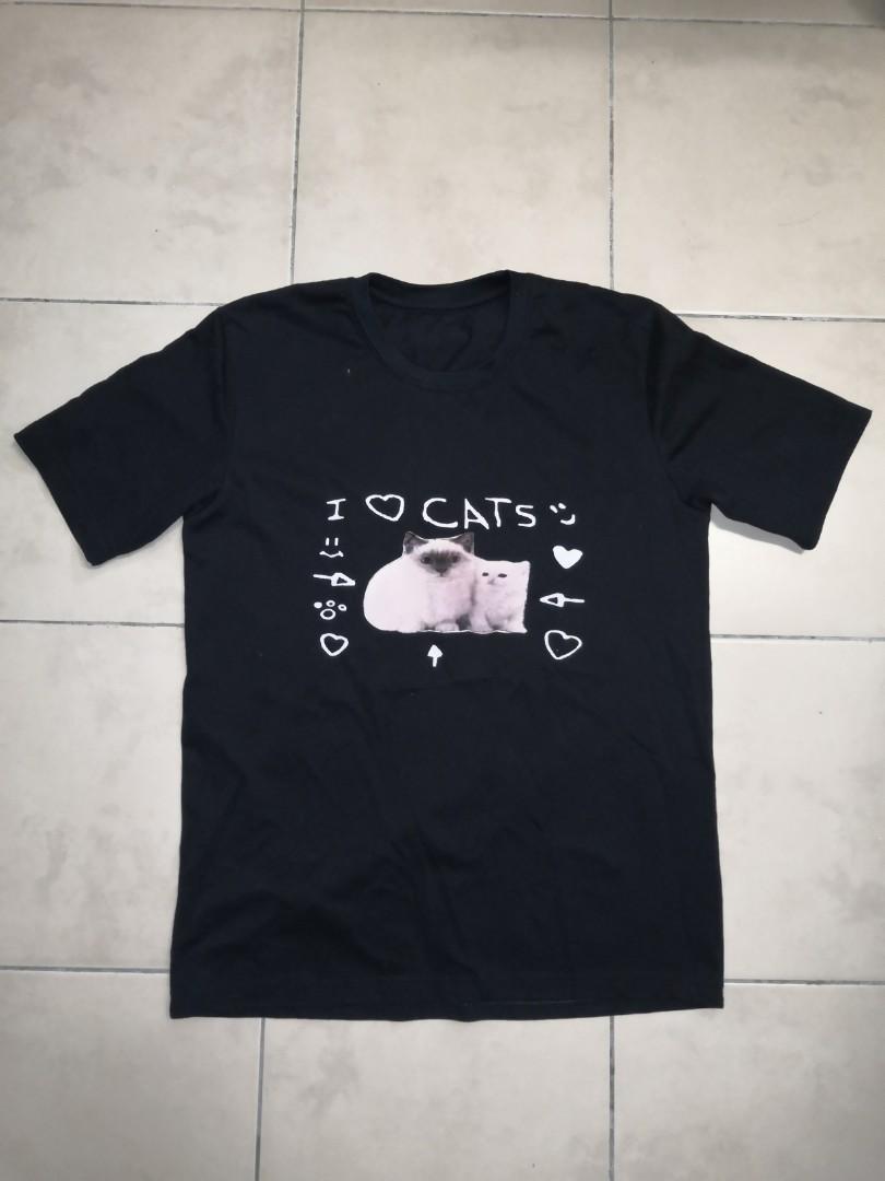 I Love Cats T Shirt Inspired By Denis Roblox Women S Fashion Clothes Tops On Carousell - denis t shirt roblox