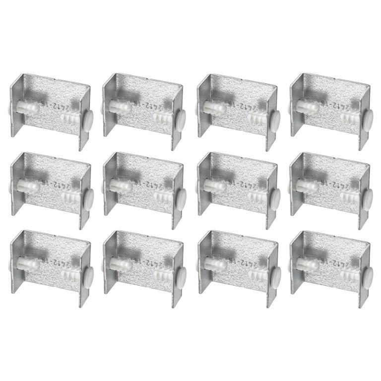 Ikea Eket shelves connectors. ( 1pack of 12 connectors), Furniture