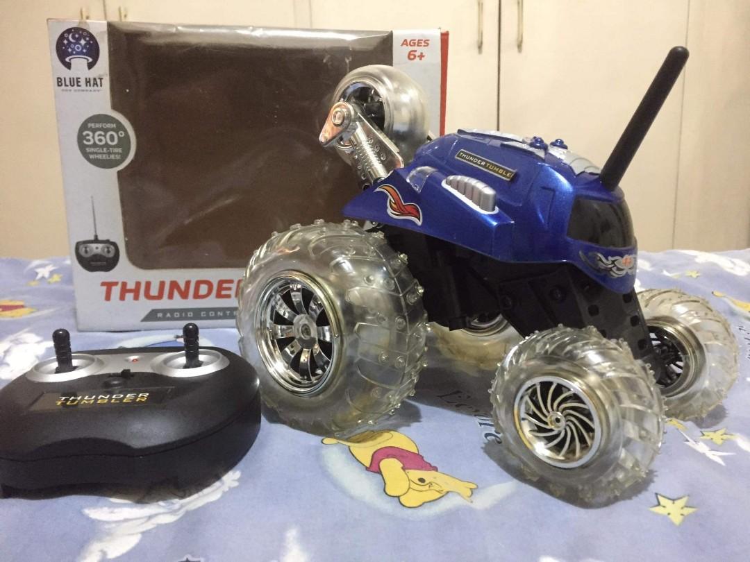 Imported Thunder Tumbler Remote Control Toy Car Hobbies Toys