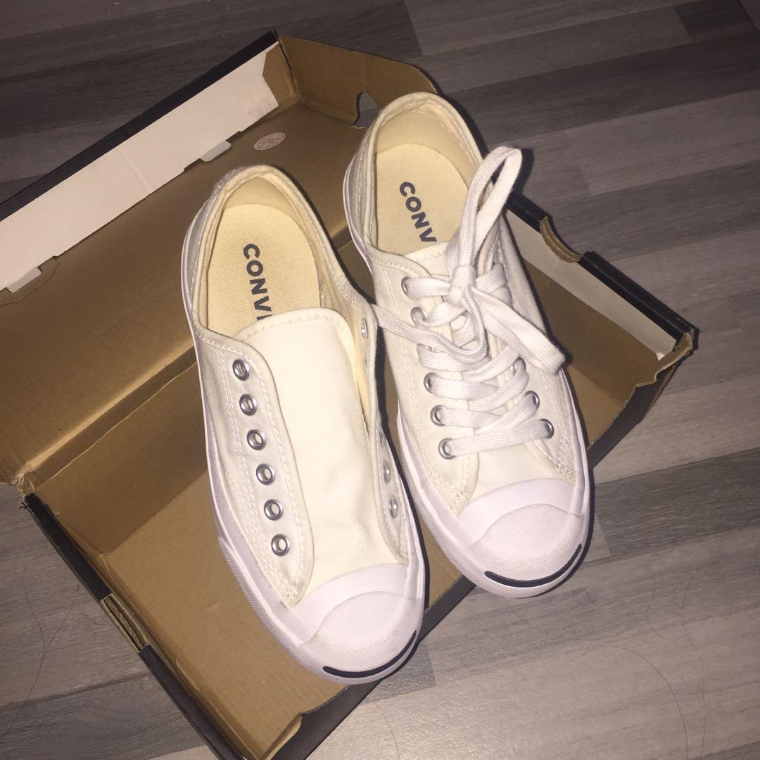 jack purcell white canvas converse Women s Fashion Footwear