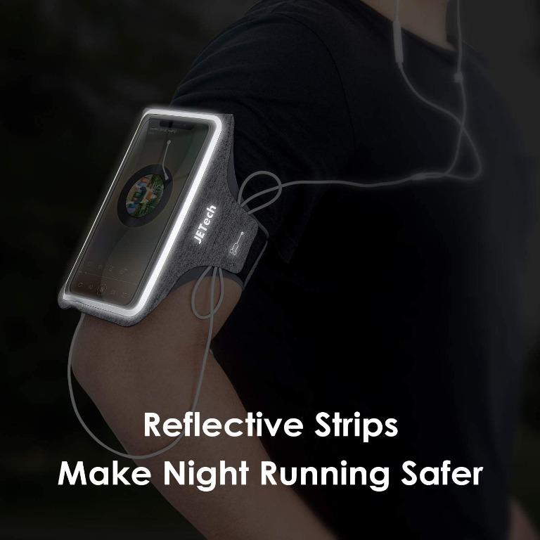 Jetech Cell Phone Armband Case For Iphone Se 2020 11 11 Pro Xr Xs X 8 Plus 7 Plus 8 7 6s 6 Galaxy S10 S9 S9 Adjustable Band W Key Holder And Card Slot For Running Walking Hiking Sports Sports Apparel On Carousell