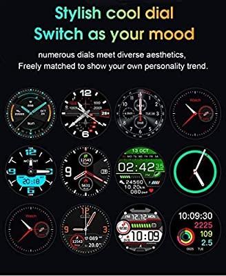 jpantech Smartwatch for Android/iOS Phones, Support call function,  Bluetooth Health Tracker with Heart Rate Monitor, Digital Smartwatch for  Women Men, 5ATM Waterproof (TPU Band Black), Mobile Phones \u0026 Gadgets,  Wearables \u0026 Smart