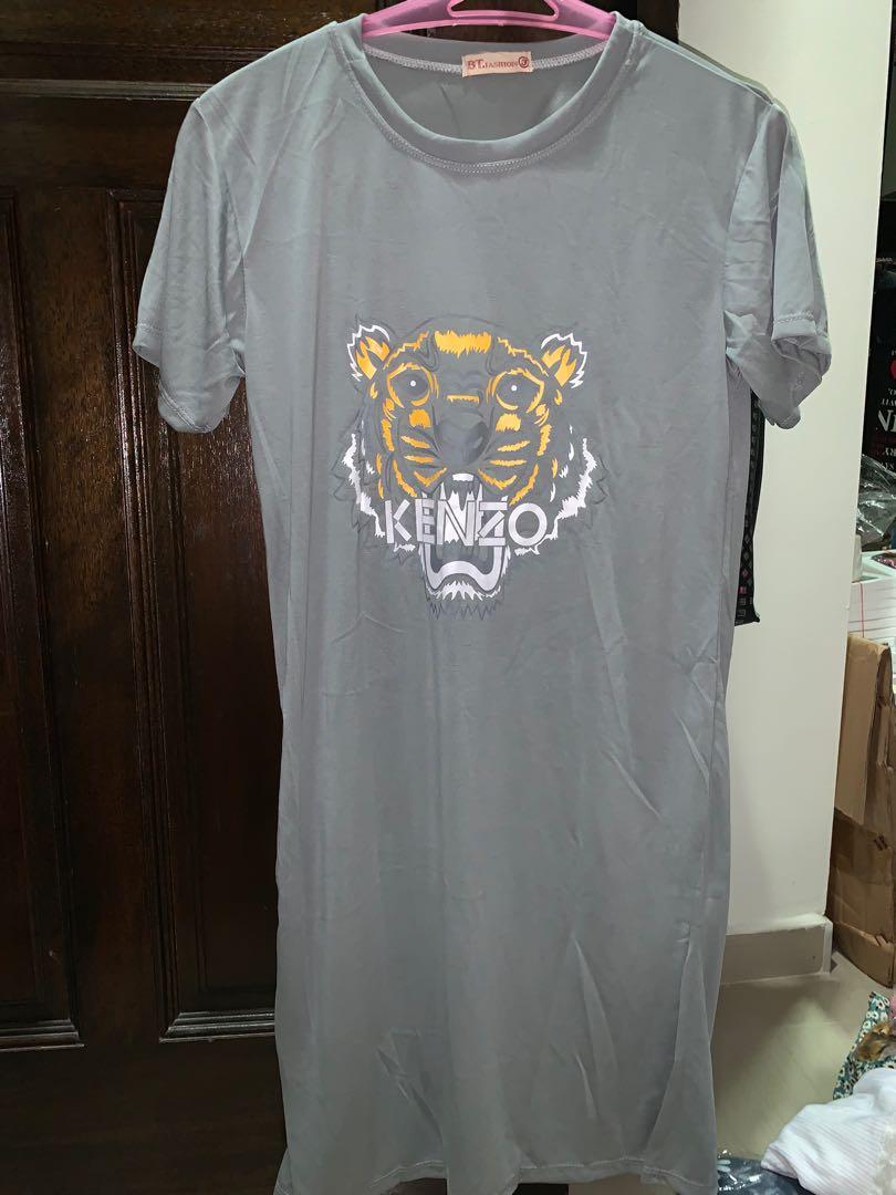 Kenzo t shirt dress sale store