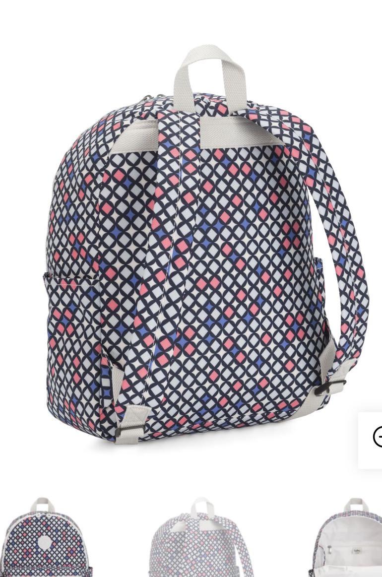 New! Kipling backpack bag 背囊 袋 （分類：背囊）位於 Hong Kong。 由 spaghettiricegor 提交（商品編號 1066044989，圖片 2）。簡介： Kipling 背囊 Bouree Backpacks Flourish Maze 100% New 全新 100% Authentic 正品 Original price 原價： $890。