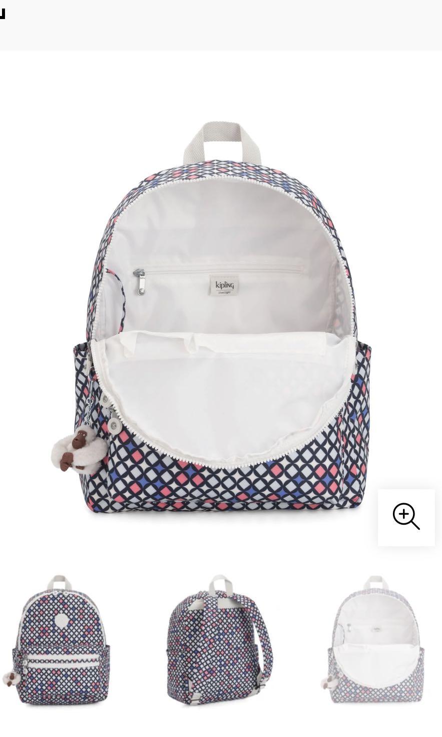 New! Kipling backpack bag 背囊 袋 （分類：背囊）位於 Hong Kong。 由 spaghettiricegor 提交（商品編號 1066044989，圖片 3）。簡介： Kipling 背囊 Bouree Backpacks Flourish Maze 100% New 全新 100% Authentic 正品 Original price 原價： $890。